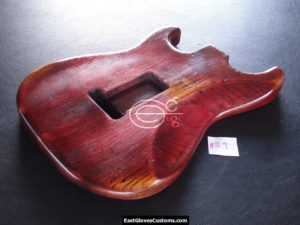 Fender Stratocaster Relic Cherry Red Allparts Replacement Body Made in USA (SOLD) - Image 11