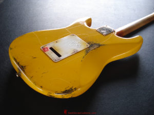 Fender Stratocaster Relic 50th Anniversary Yellow (SOLD) - Image 7