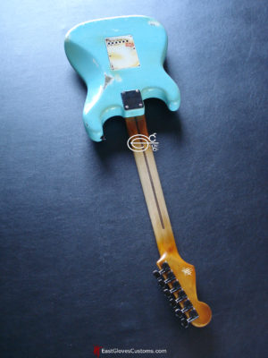 Fender Stratocaster Relic E Series Made in Japan Surf Green (SOLD) - Image 11