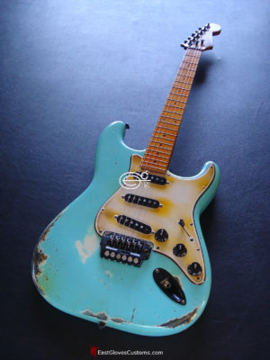 Fender Stratocaster Relic E Series Made in Japan Surf Green (SOLD)