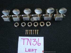 (#TN36) FENDER SUPER-SONIC KLUSON STYLE LEFT HANDED 6 IN-LINE TUNERS DISTRESSED AGED (SOLD) - Image 5