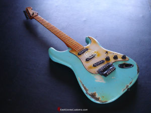 Fender Stratocaster Relic E Series Made in Japan Surf Green (SOLD) - Image 8