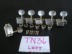 (#TN36) FENDER SUPER-SONIC KLUSON STYLE LEFT HANDED 6 IN-LINE TUNERS DISTRESSED AGED (SOLD) - Image 6