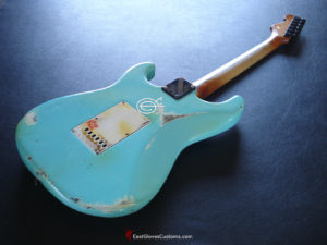 Fender Stratocaster Relic E Series Made in Japan Surf Green (SOLD) - Image 9