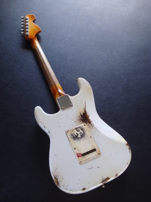 Fender Stratocaster Heavy Relic White Inspired by Jimi Hendrix (Limited Edition by EGC) (SOLD) - Image 16