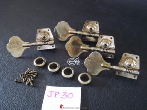 (#JP30) STANDARD FENDER JAZZ / PRECISION BASS TUNERS DISTRESSED AGED RELIC (SOLD)