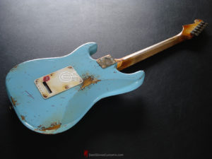 Fender Stratocaster Relic Daphne Blue (SOLD) - Image 9