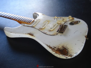 Fender Stratocaster Heavy Relic White Inspired by Jimi Hendrix (Limited Edition by EGC) (SOLD) - Image 13