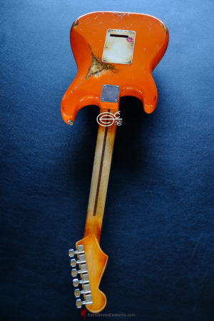 Fender Stratocaster Relic Orange (SOLD) - Image 11