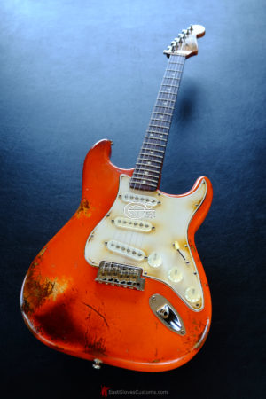 Fender Stratocaster Relic Orange (SOLD) - Image 7