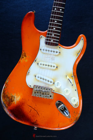 Fender Stratocaster Relic Orange (SOLD) - Image 5