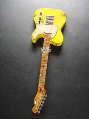Fender Telecaster Heavy Relic Yellow Graffiti (SOLD) - Image 10