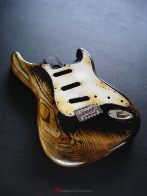 Fender Stratocaster Relic Black Allparts Replacement Body Made in USA (SOLD) - Image 2