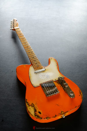 Fender Telecaster Heavy Relic Orange (SOLD) - Image 3