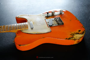 Fender Telecaster Heavy Relic Orange (SOLD) - Image 4