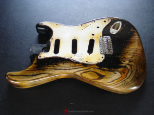 Fender Stratocaster Relic Black Allparts Replacement Body Made in USA (SOLD) - Image 10