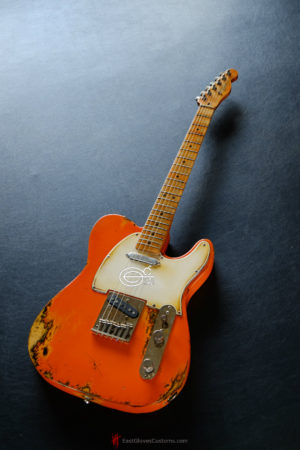 Fender Telecaster Heavy Relic Orange (SOLD) - Image 6