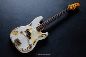 Fender Precision Bass Relic Vintage White Gold Edition (SOLD) - Image 8