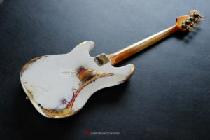 Fender Precision Bass Relic Vintage White Gold Edition (SOLD) - Image 9