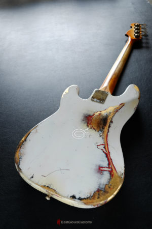 Fender Precision Bass Relic Vintage White Gold Edition (SOLD) - Image 11