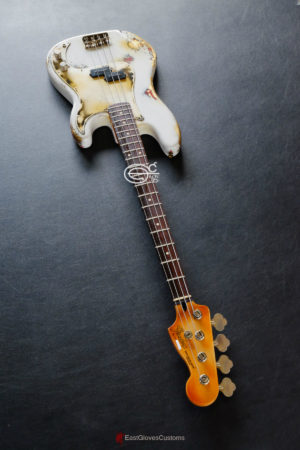 Fender Precision Bass Relic Vintage White Gold Edition (SOLD) - Image 12