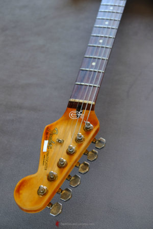 Fender Stratocaster H/S/H Relic Black (SOLD) - Image 12
