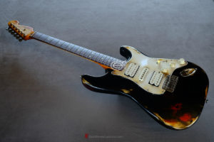 Fender Stratocaster H/S/H Relic Black (SOLD) - Image 8