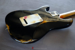 Fender Stratocaster H/S/H Relic Black (SOLD) - Image 7