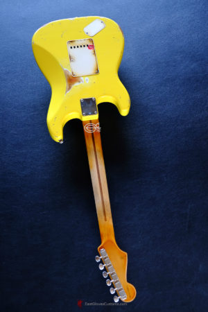Fender Stratocaster Deluxe Powerhouse Relic Graffiti Yellow (SOLD) - Image 11