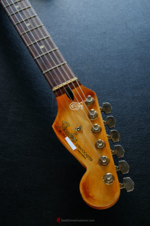 Fender Stratocaster Relic Graffiti Yellow (SOLD) - Image 12