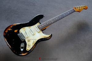 Fender Stratocaster Relic Black Made in USA (SOLD) - Image 7