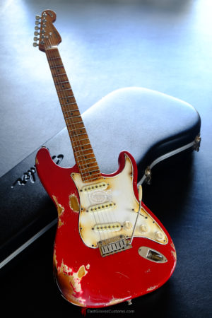 Fender Stratocaster Relic 40th Anniversary Red Made in USA (SOLD OUT)