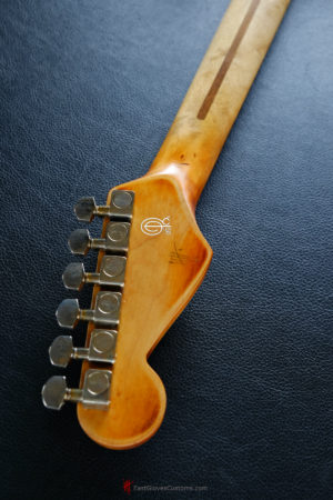 Fender Stratocaster Relic Graffiti Yellow (SOLD) - Image 13