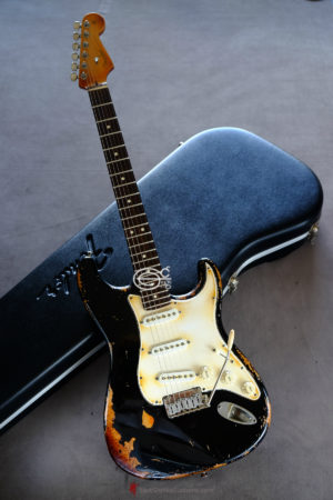 Fender Stratocaster Relic Black Made in USA (SOLD)