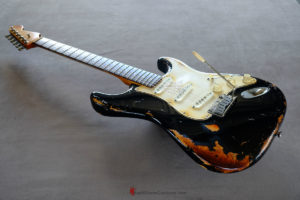 Fender Stratocaster Relic Black Made in USA (SOLD) - Image 8