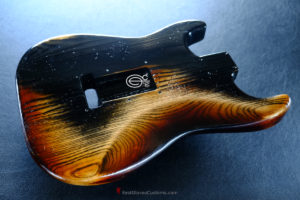 Fender Stratocaster Relic Black Allparts Replacement Body Made in USA (SOLD) - Image 10