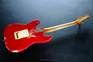 Fender Stratocaster Relic 40th Anniversary Red Made in USA (SOLD OUT) - Image 9