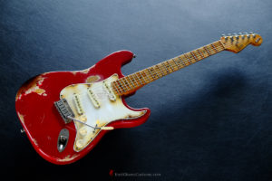 Fender Stratocaster Relic 40th Anniversary Red Made in USA (SOLD OUT) - Image 7