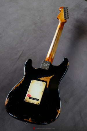 Fender Stratocaster Relic Black Made in USA (SOLD) - Image 4