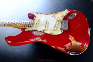 Fender Stratocaster Relic 40th Anniversary Red Made in USA (SOLD OUT) - Image 5