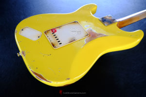Fender Stratocaster Deluxe Powerhouse Relic Graffiti Yellow (SOLD) - Image 6