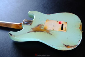 Fender Stratocaster Heavy Relic Surf Green Blue [Left Handed] - Image 7