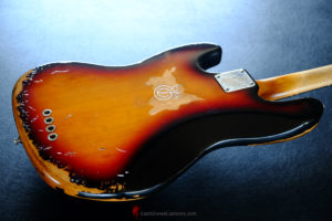 Fender Standard Jazz ฺBass Sunburst Heavy Relic Aged Made in USA (SOLD) - Image 8