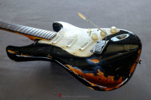 Fender Stratocaster Relic Black Made in USA (SOLD) - Image 5