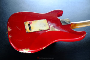 Fender Stratocaster Relic 40th Anniversary Red Made in USA (SOLD OUT) - Image 6