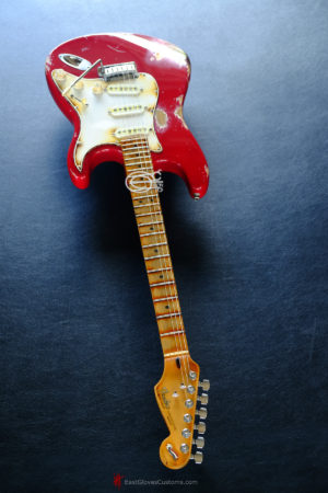 Fender Stratocaster Relic 40th Anniversary Red Made in USA (SOLD OUT) - Image 10