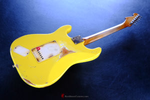 Fender Stratocaster Deluxe Powerhouse Relic Graffiti Yellow (SOLD) - Image 9