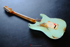 Fender Stratocaster Heavy Relic Surf Green Blue [Left Handed] - Image 9
