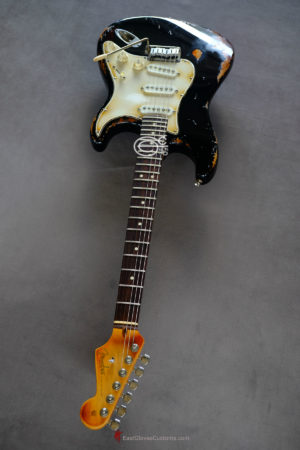 Fender Stratocaster Relic Black Made in USA (SOLD) - Image 10