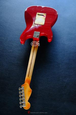 Fender Stratocaster Relic 40th Anniversary Red Made in USA (SOLD OUT) - Image 11